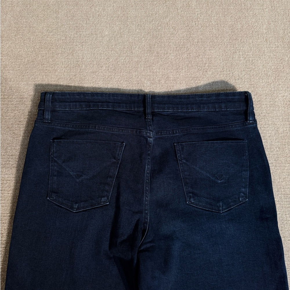 Hudson Women’s Dark Wash Mid-Rise Cropped Straight Ankle Jeans – Size 16 x 28” - Picture 9 of 9
